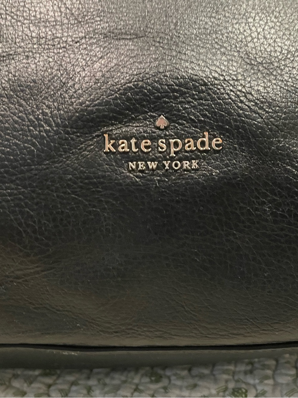 kate spade Kat Black Pebble Leather Shoulder Bag - Picture 4 of 16